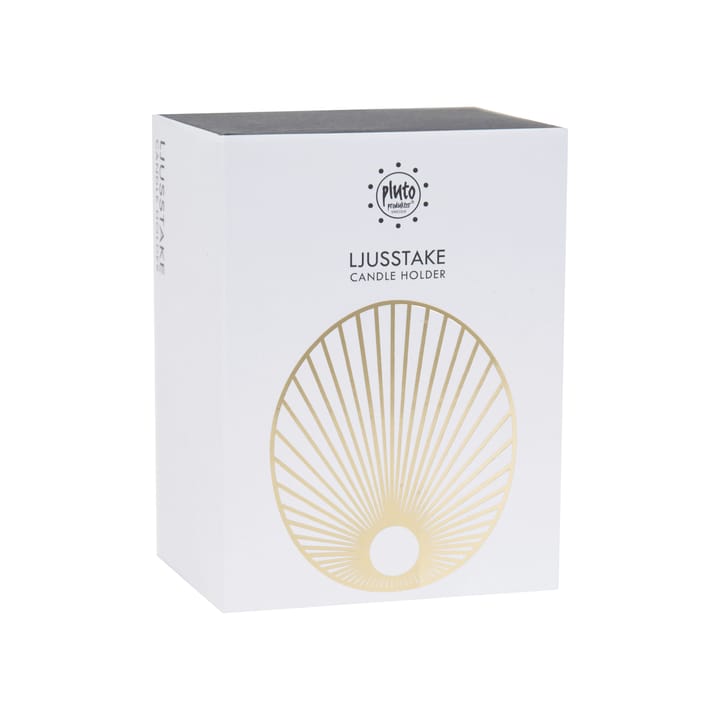 Sun kandelaar groot 9 cm, Goud Pluto Design