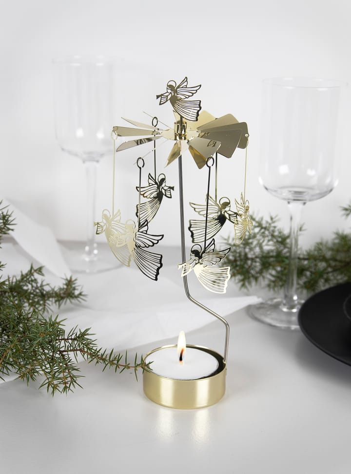 Swedish Angel klokkenspel XL goud, Engelen Pluto Design