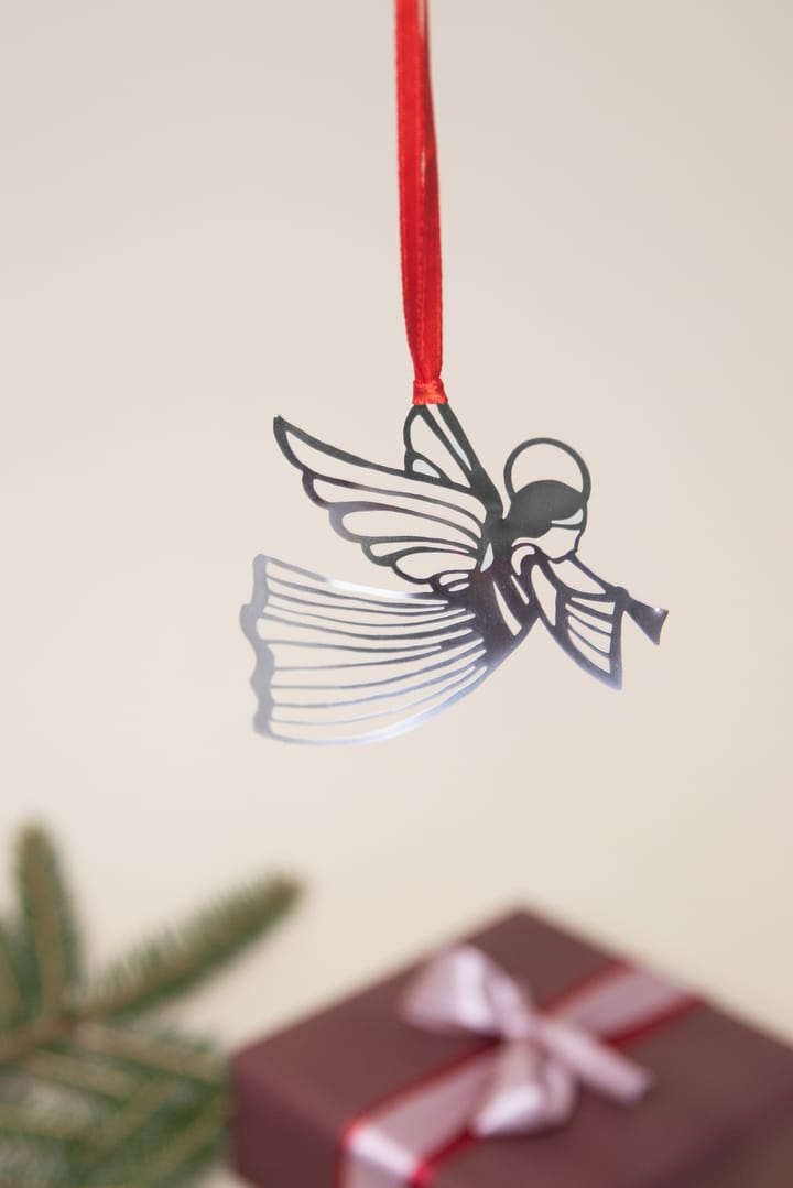 Vliegende engel hanger, Zilver Pluto Design