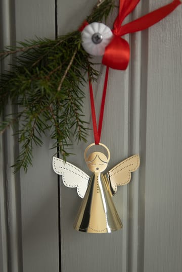 Zingende engel kerstboomhanger - Goud - Pluto Design