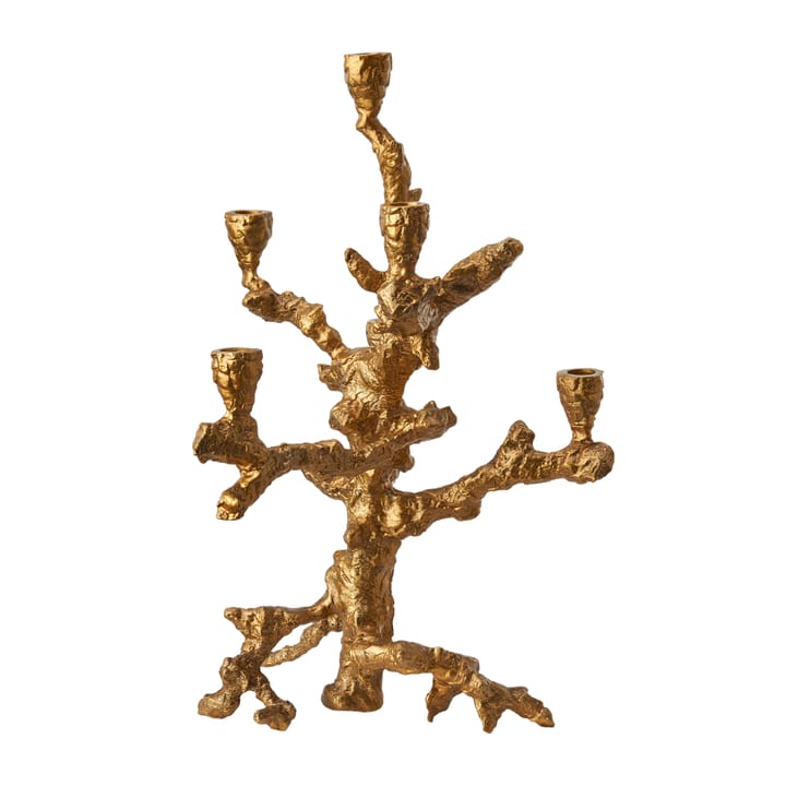 Apple tree kandelaar L 53 cm, Goud POLSPOTTEN