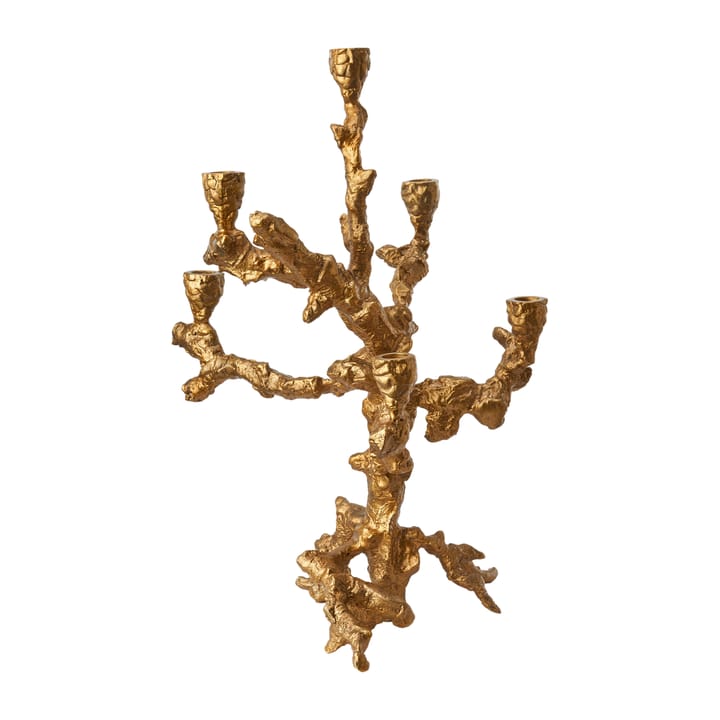 Apple tree kandelaar L 53 cm, Goud POLSPOTTEN