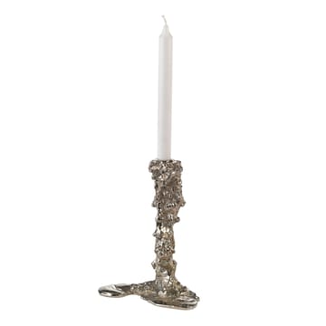 Drip kandelaar L 25 cm - Zilver - POLSPOTTEN