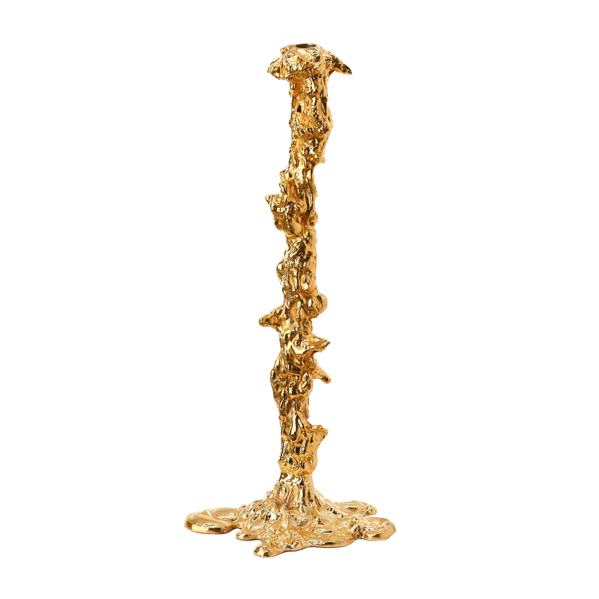 Drip kandelaar XXL 50 cm, Goud POLSPOTTEN