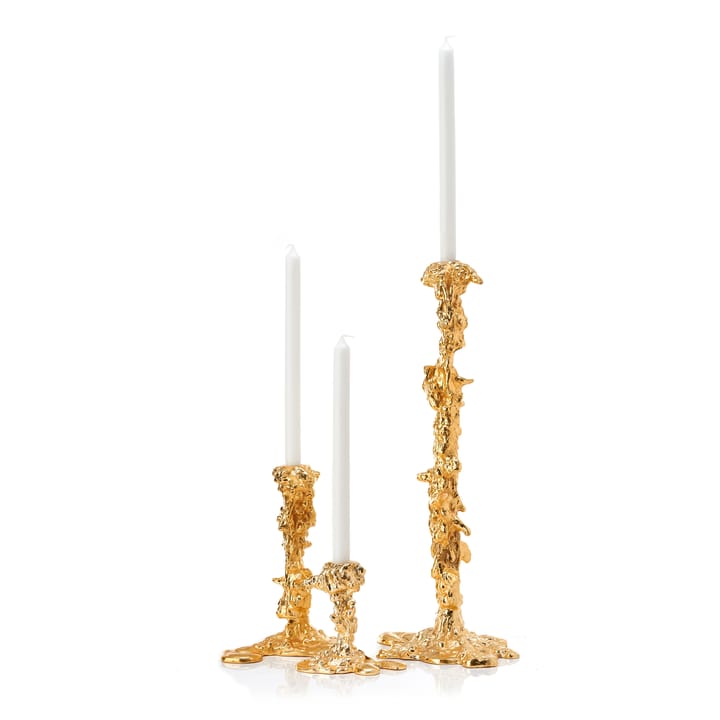 Drip kandelaar XXL 50 cm, Goud POLSPOTTEN