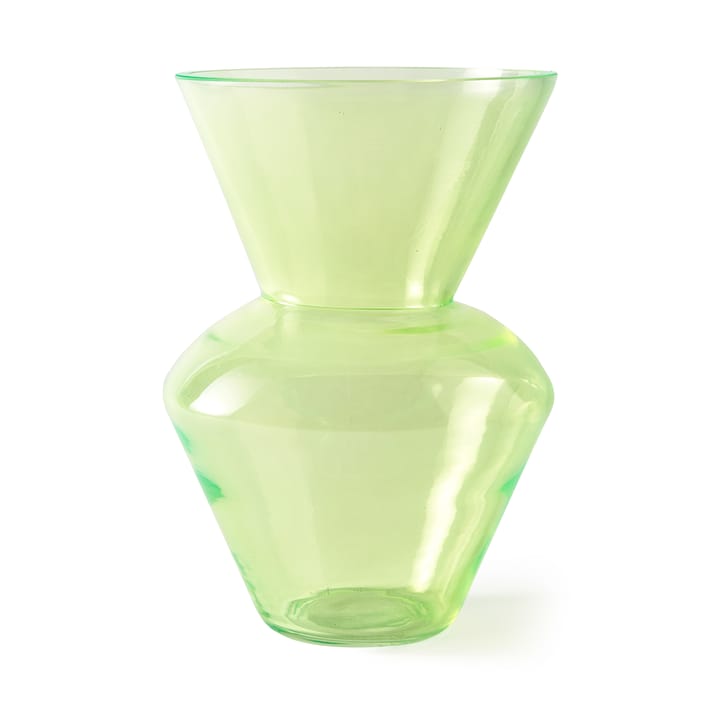 Fat neck vaas S 35 cm, Groen POLSPOTTEN