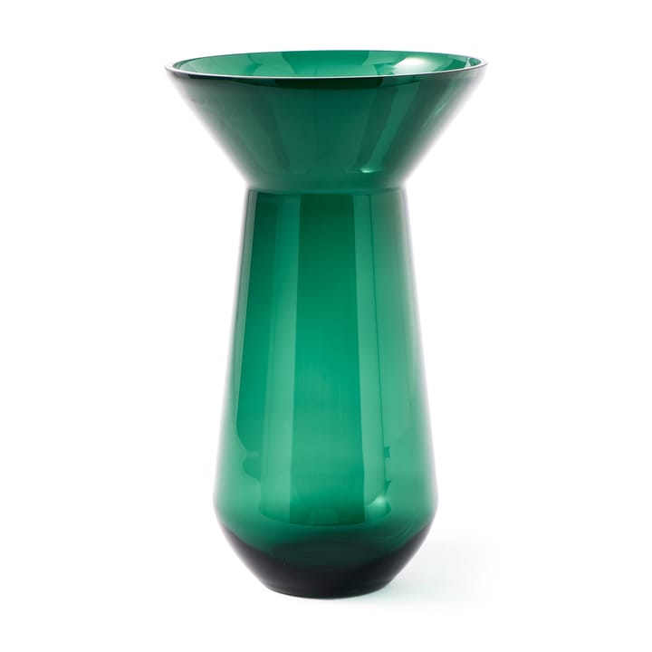 Long neck vaas 45 cm, Donkergroen POLSPOTTEN