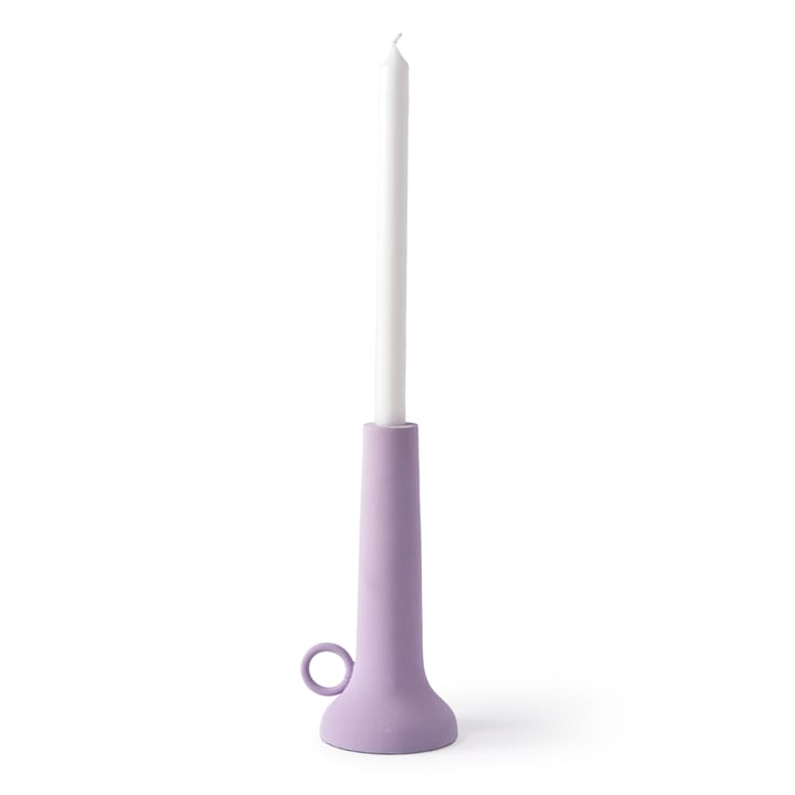 Spartan kaarsenhouder S 22 cm, Lilac POLSPOTTEN