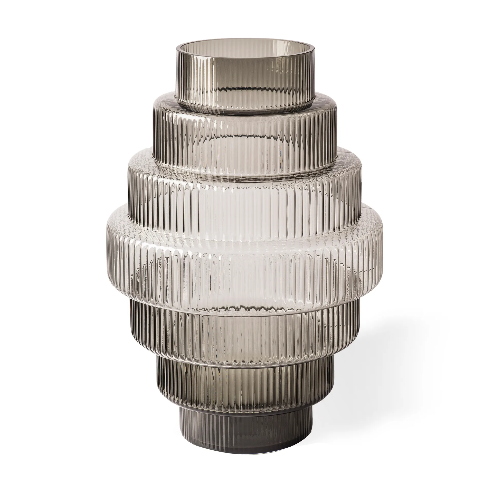 Steps vaas L 50 cm, Dark grey POLSPOTTEN