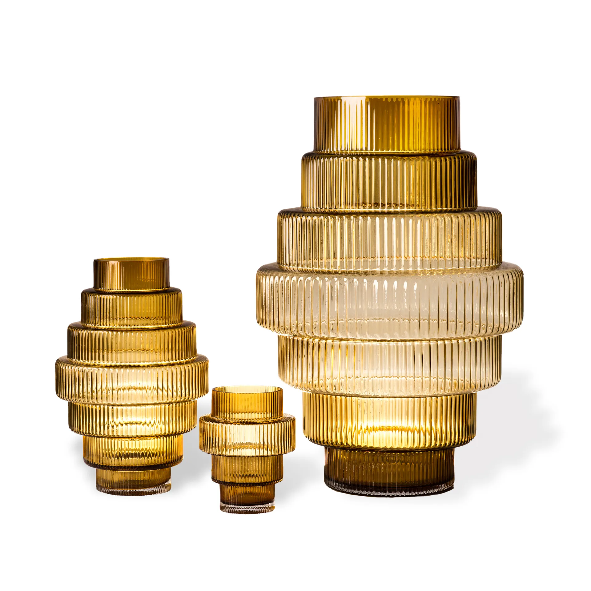 Steps vaas S 30 cm, Ochre POLSPOTTEN