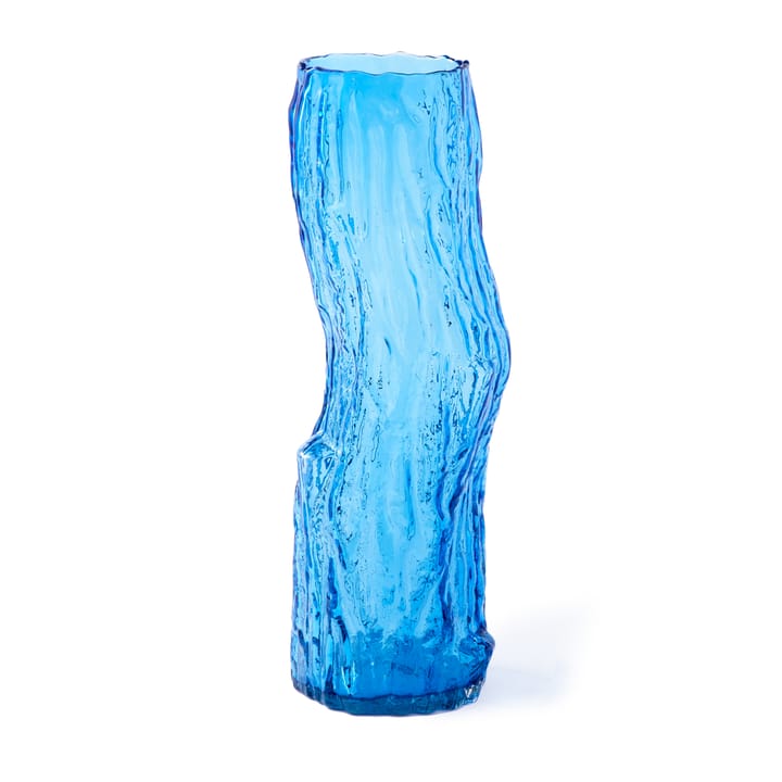 Tree log vaas L 62 cm, Blauw POLSPOTTEN