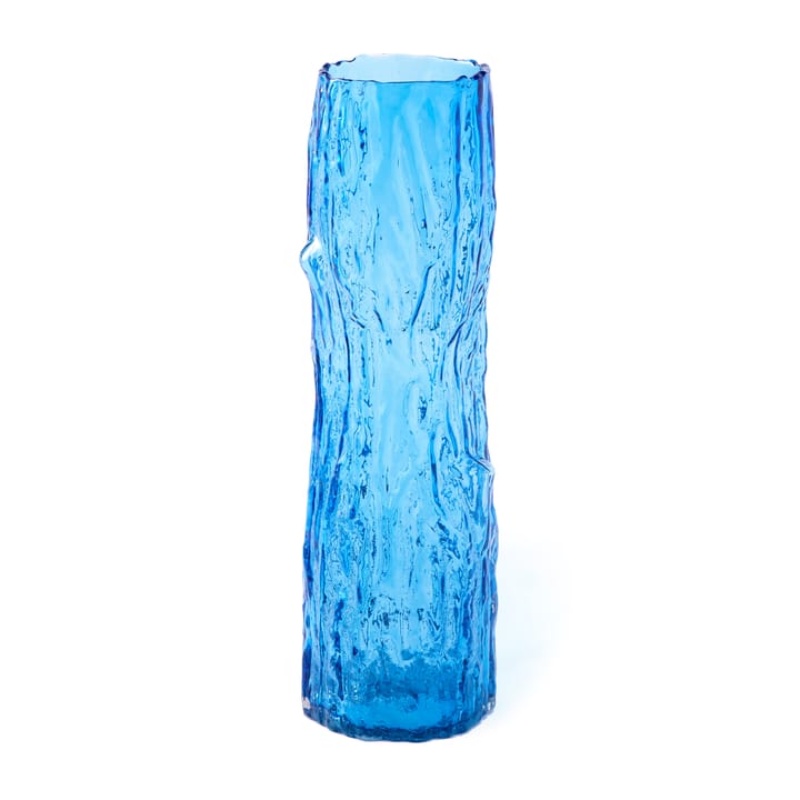 Tree log vaas L 62 cm, Blauw POLSPOTTEN