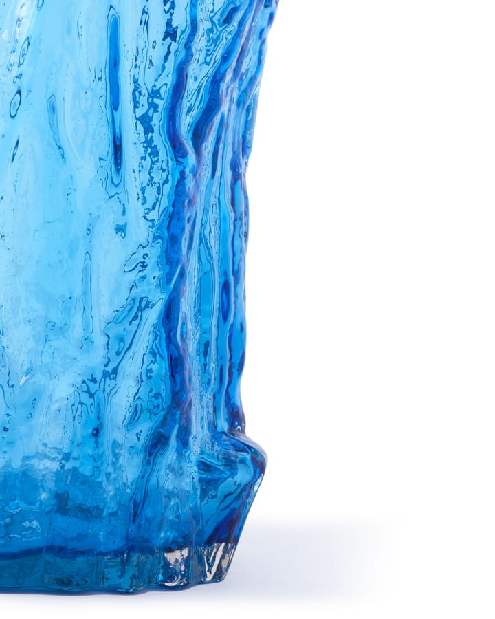 Tree log vaas M 44 cm, Blauw POLSPOTTEN