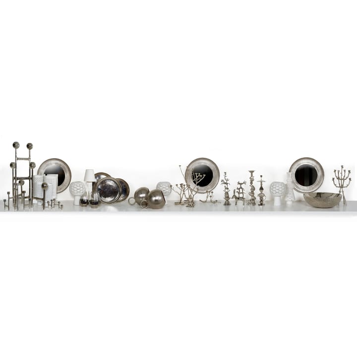 Twiggy ekorre kandelaar 30 cm, Zilver POLSPOTTEN