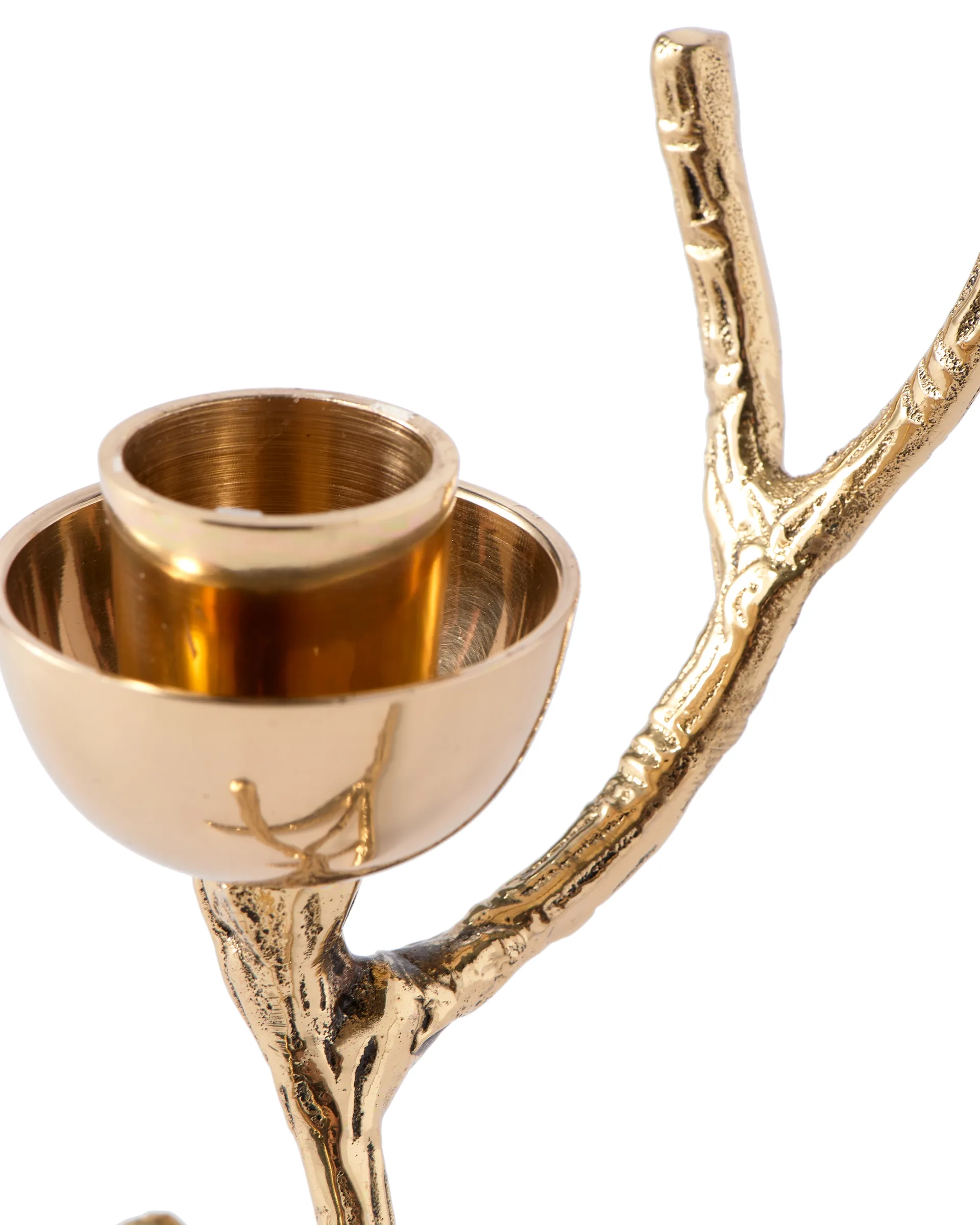 Twiggy kandelaar XS 14 cm, Goud POLSPOTTEN