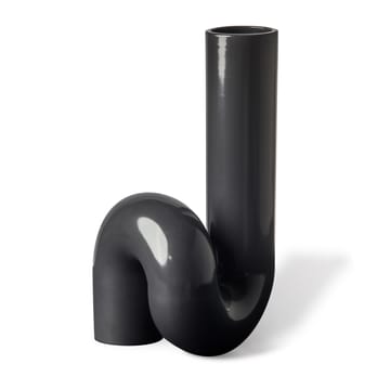 Yourtube vaas 37 cm - Zwart - POLSPOTTEN