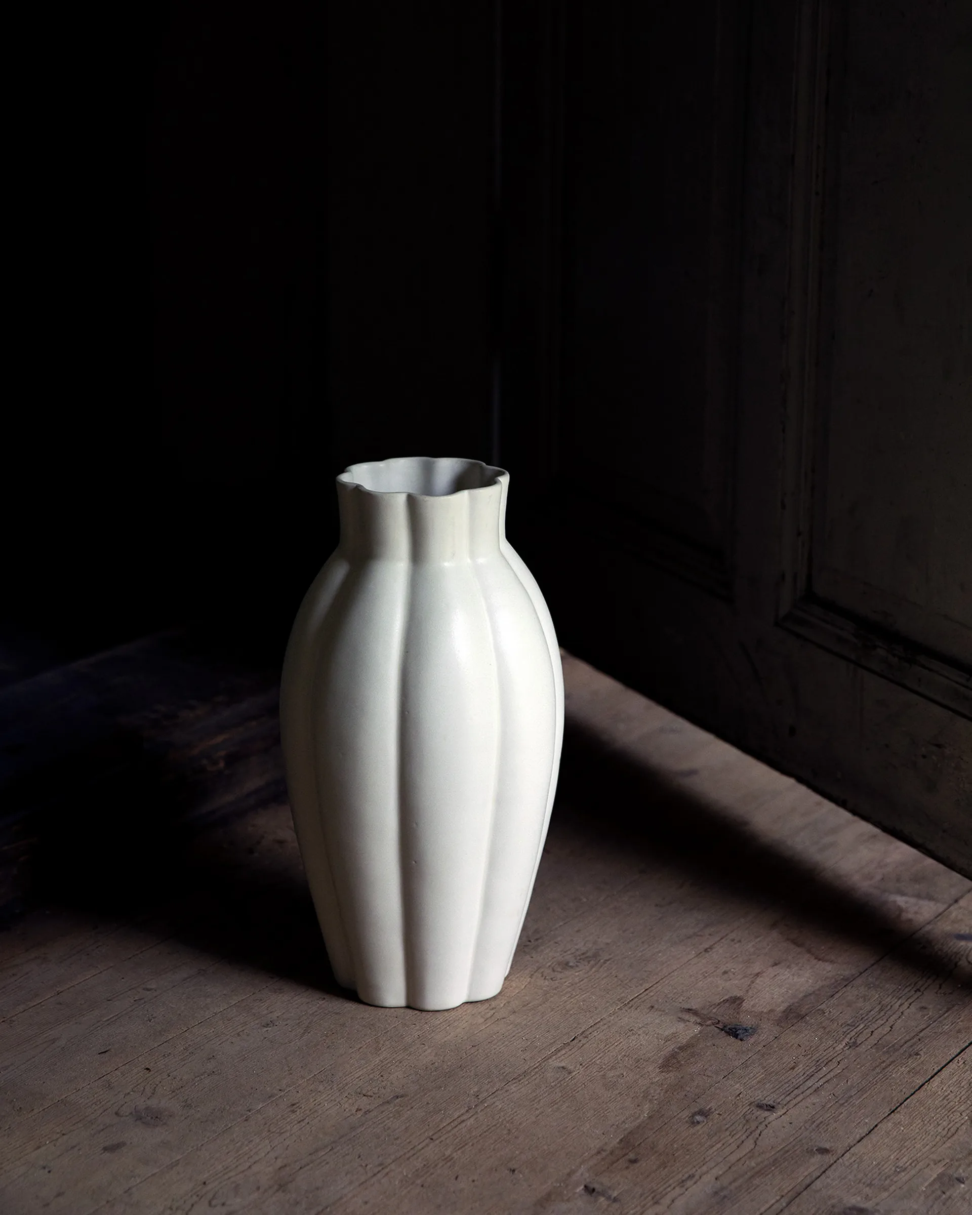 Birgit vaas 35 cm, Shell PotteryJo