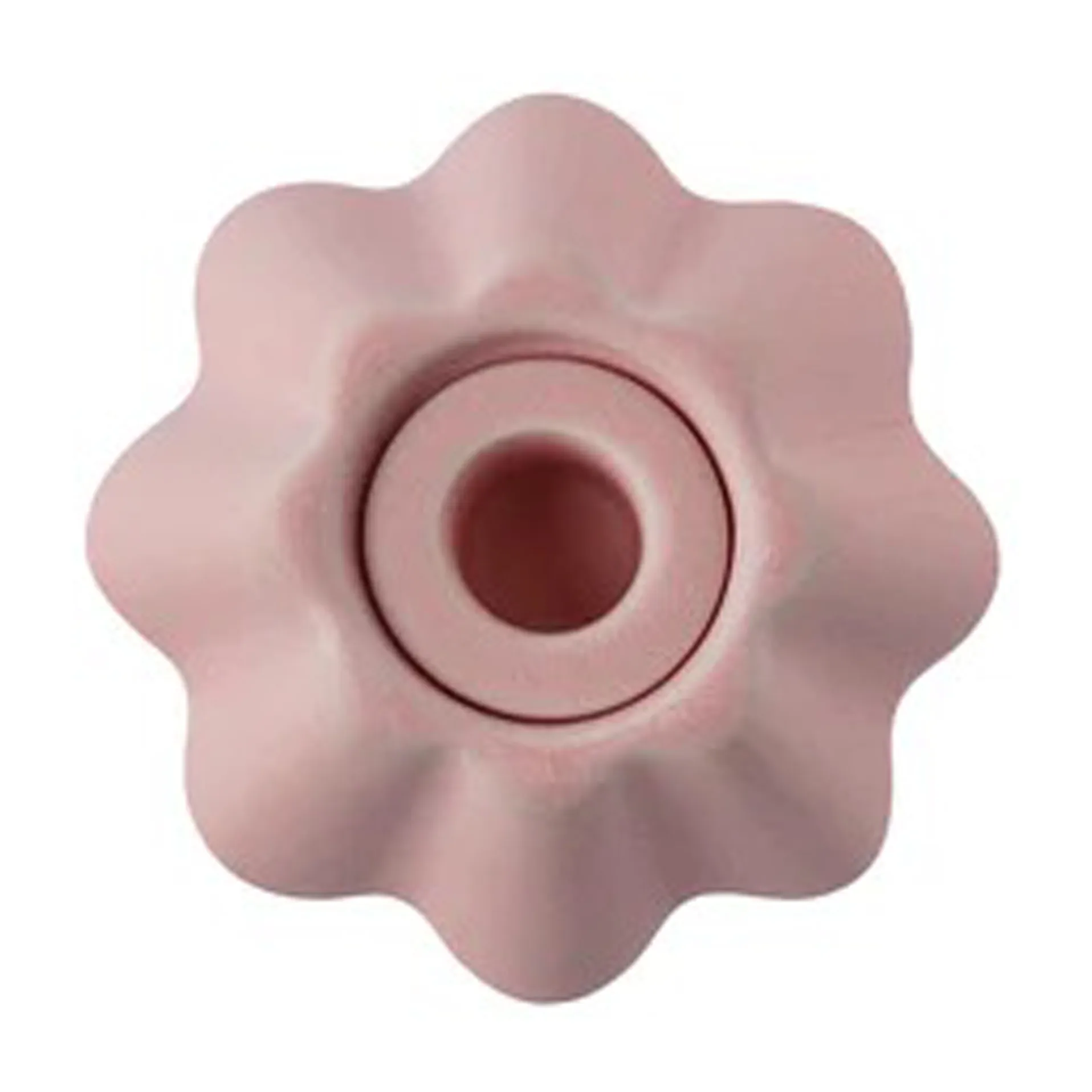 Birgit vaas/waxinelichtjeshouder 14 cm, Lily roze PotteryJo