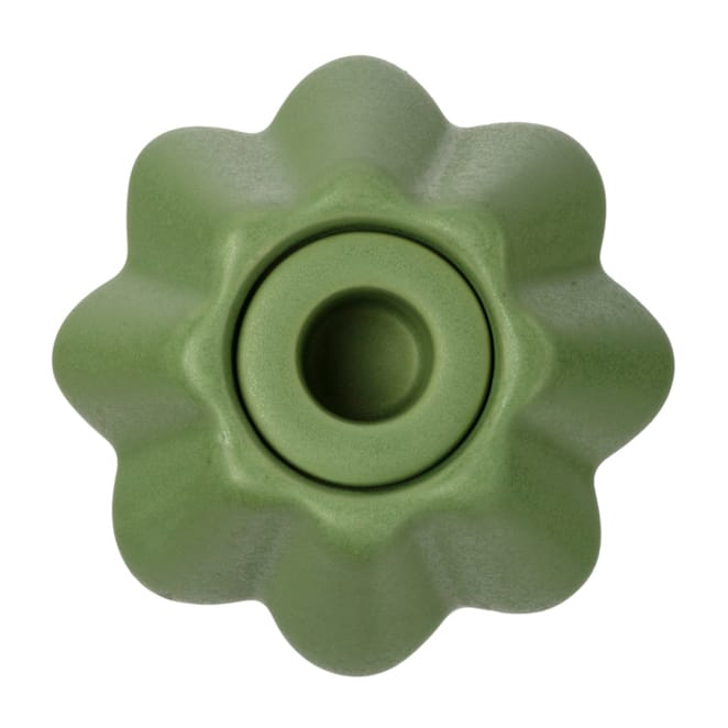 Birgit vaas/waxinelichtjeshouder 14 cm, Olive PotteryJo