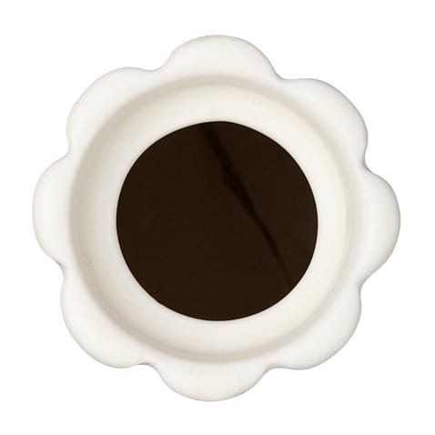 Birgit vaas/waxinelichtjeshouder 17 cm, Shell PotteryJo