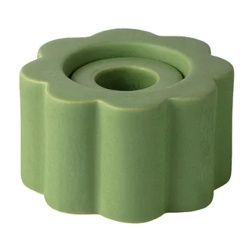 Birgit vaas/waxinelichtjeshouder 5 cm - Olive - PotteryJo
