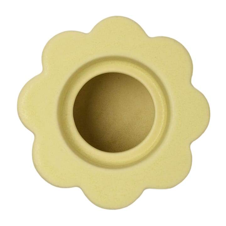 Birgit vaas/waxinelichtjeshouder 5 cm, Pale Yellow PotteryJo