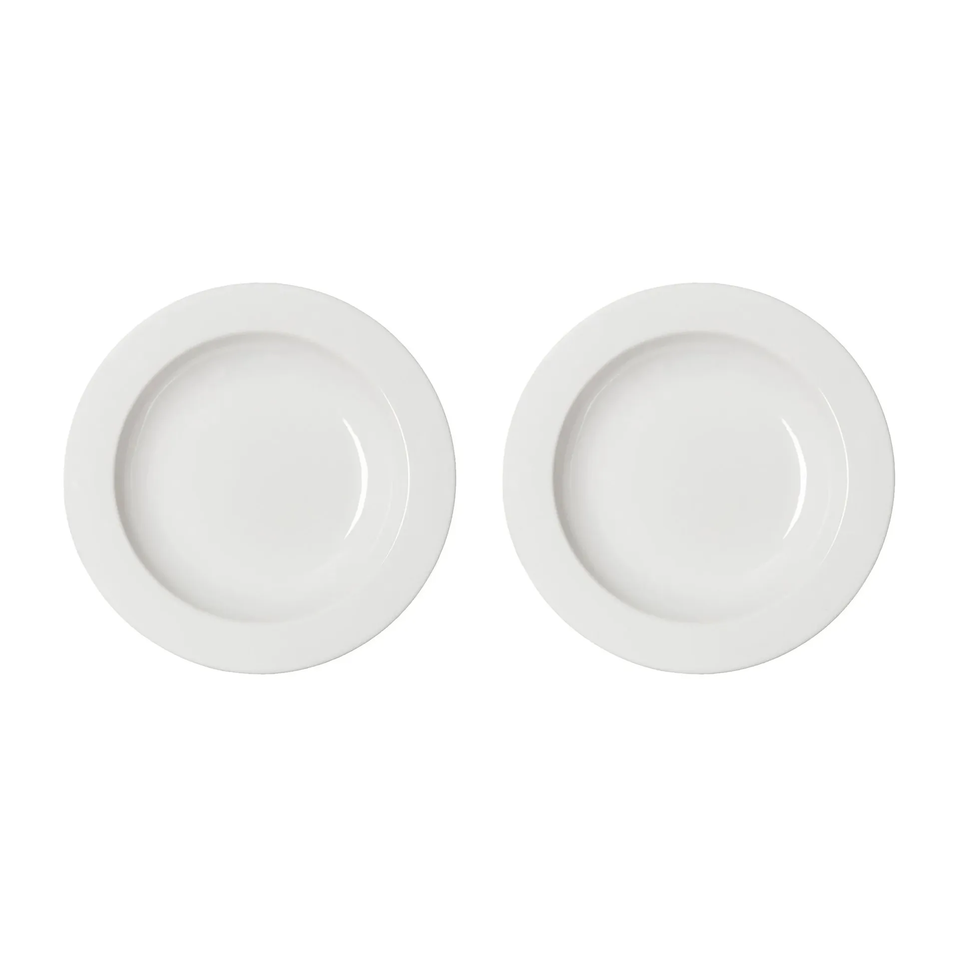Daga diep bord Ø23,5 cm 2-pack, White PotteryJo