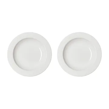 Daga diep bord Ø23,5 cm 2-pack - White - PotteryJo