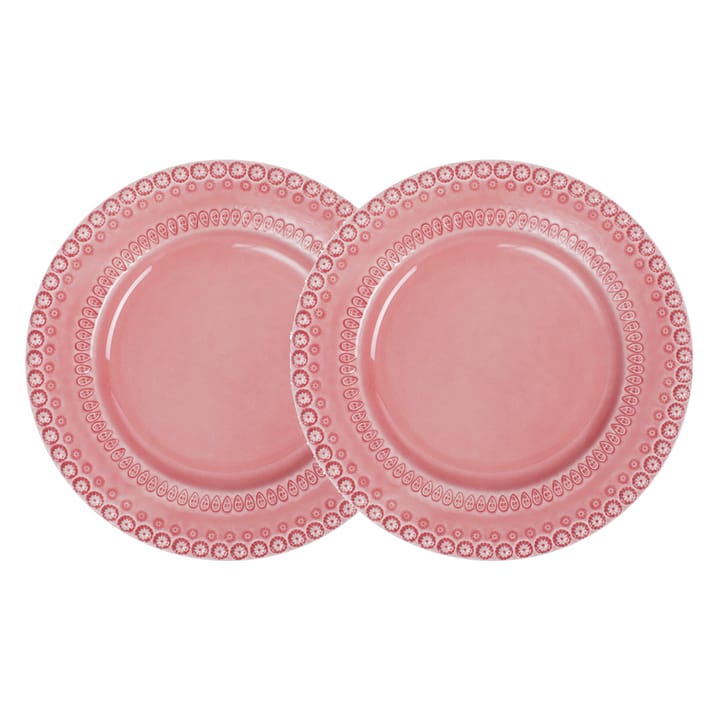 Daisy bord Ø 29 cm 2-pack - Rose (roze) - PotteryJo