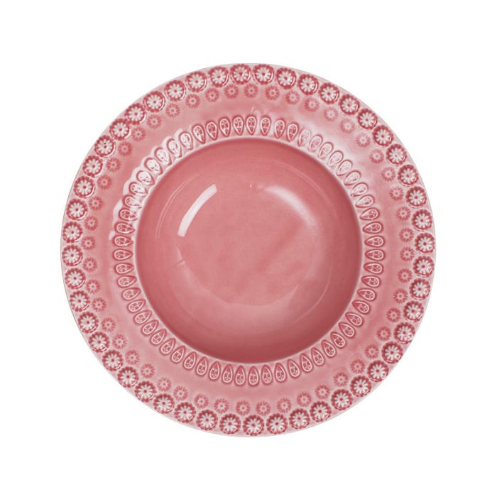 Daisy diep bord Ø 21 cm - rose - PotteryJo