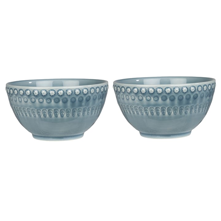 Daisy kom 35 cl 2-pack - Dusty Blue (blauw) - PotteryJo