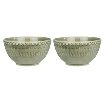 Daisy kom 35 cl 2-pack - Faded army (groen) - PotteryJo