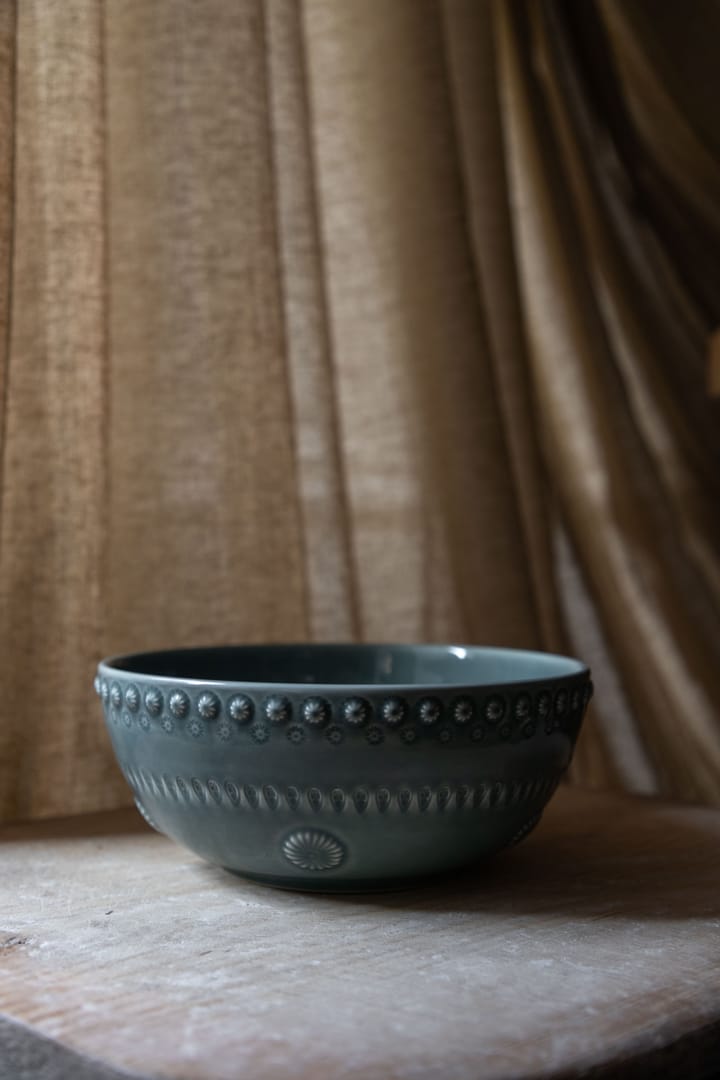 Daisy saladeschaal Ø 23 cm - Dusty Blue - PotteryJo