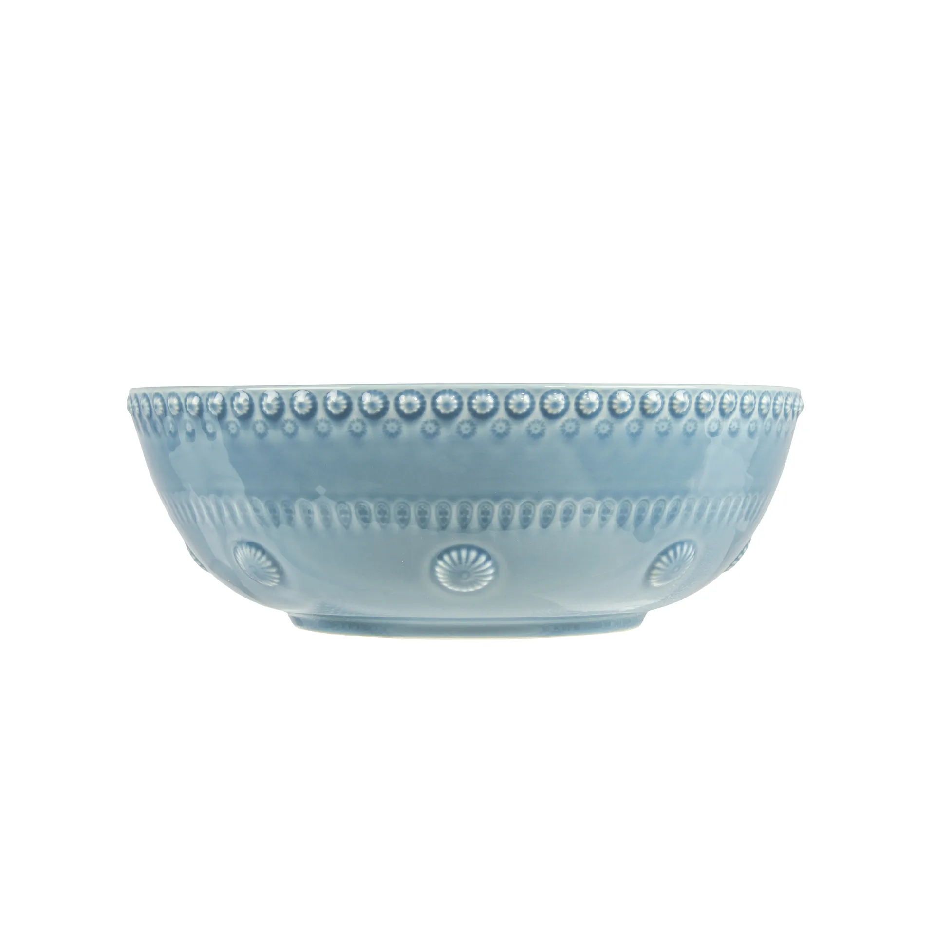 Daisy saladeschaal Ø 30 cm, dusty blue PotteryJo