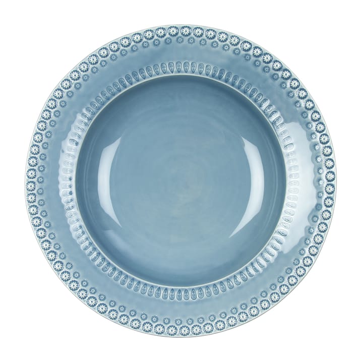 Daisy serveerschaal Ø 35 cm - Dusty Blue (blauw) - PotteryJo