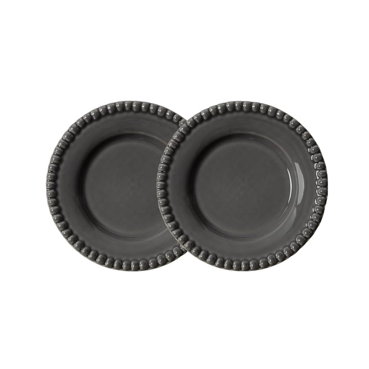 Daria bordje Ø18 cm 2-pack - Clean grey - PotteryJo