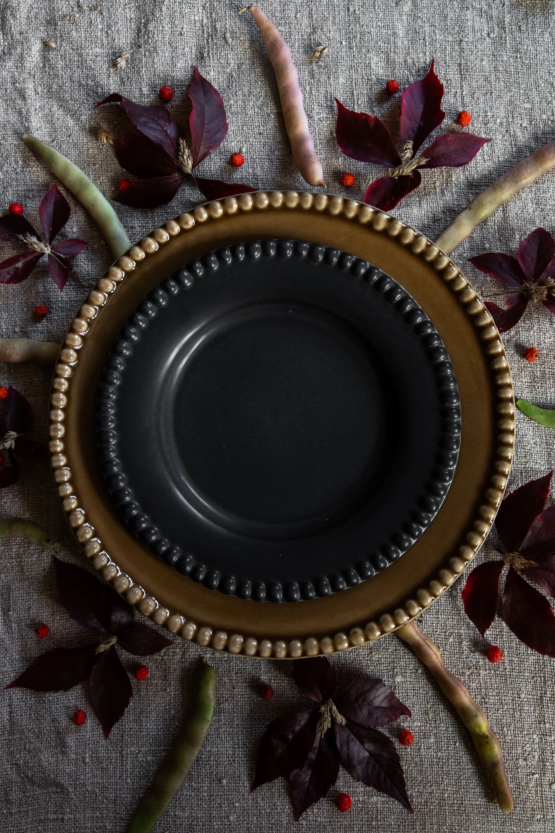 Daria dessertbord Ø22 cm 2-pack, Ink black PotteryJo