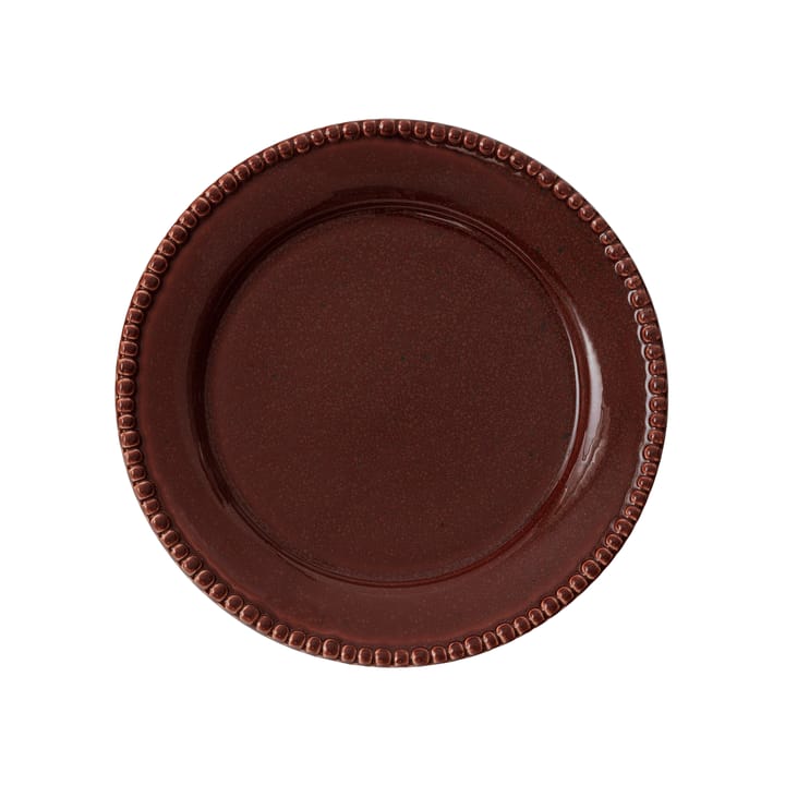 Daria dessertbord Ø 22 cm - Bordeaux - PotteryJo