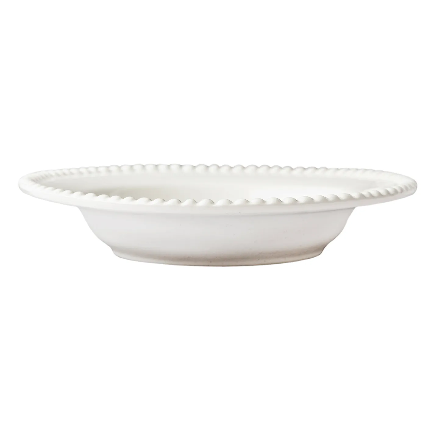 Daria diep bord Ø26 cm 2-pack, Cotton white shiny PotteryJo