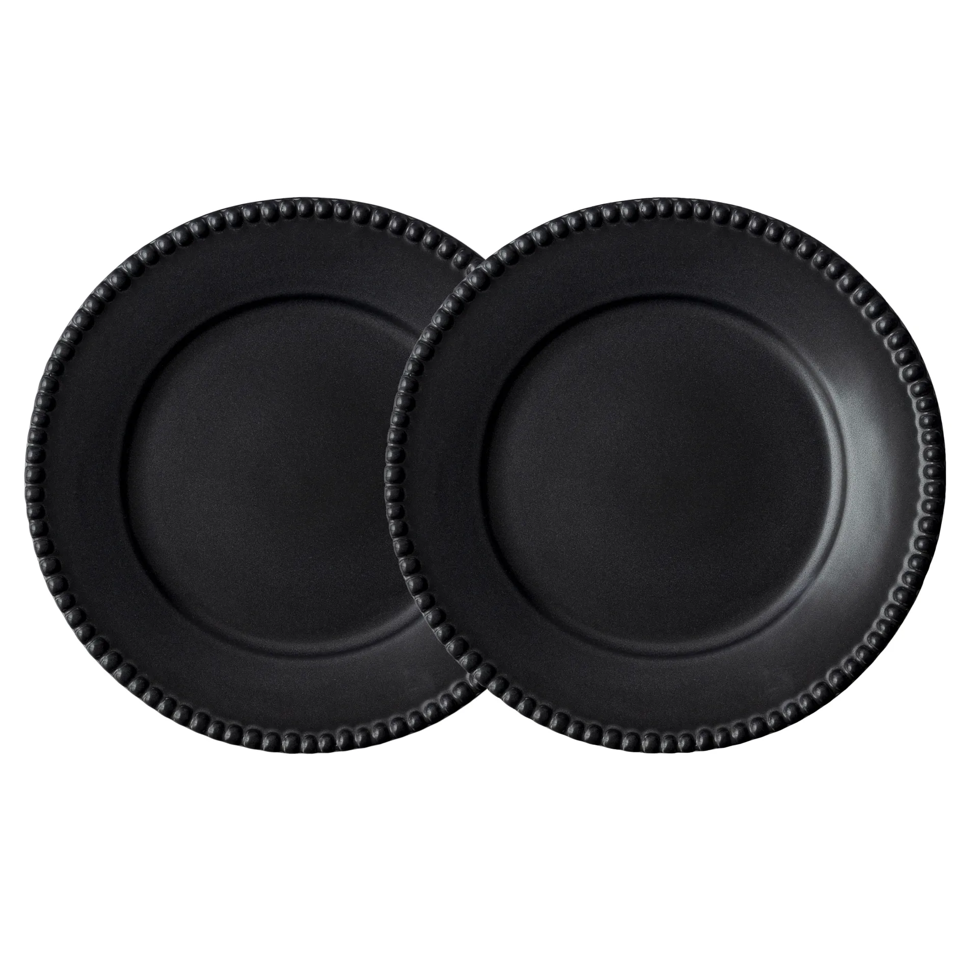 Daria dinerbord Ø28 cm 2-pack, Ink black PotteryJo