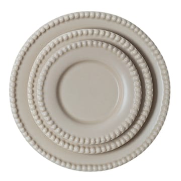 Daria dinerbord Ø28 cm 2-pack - Sand - PotteryJo