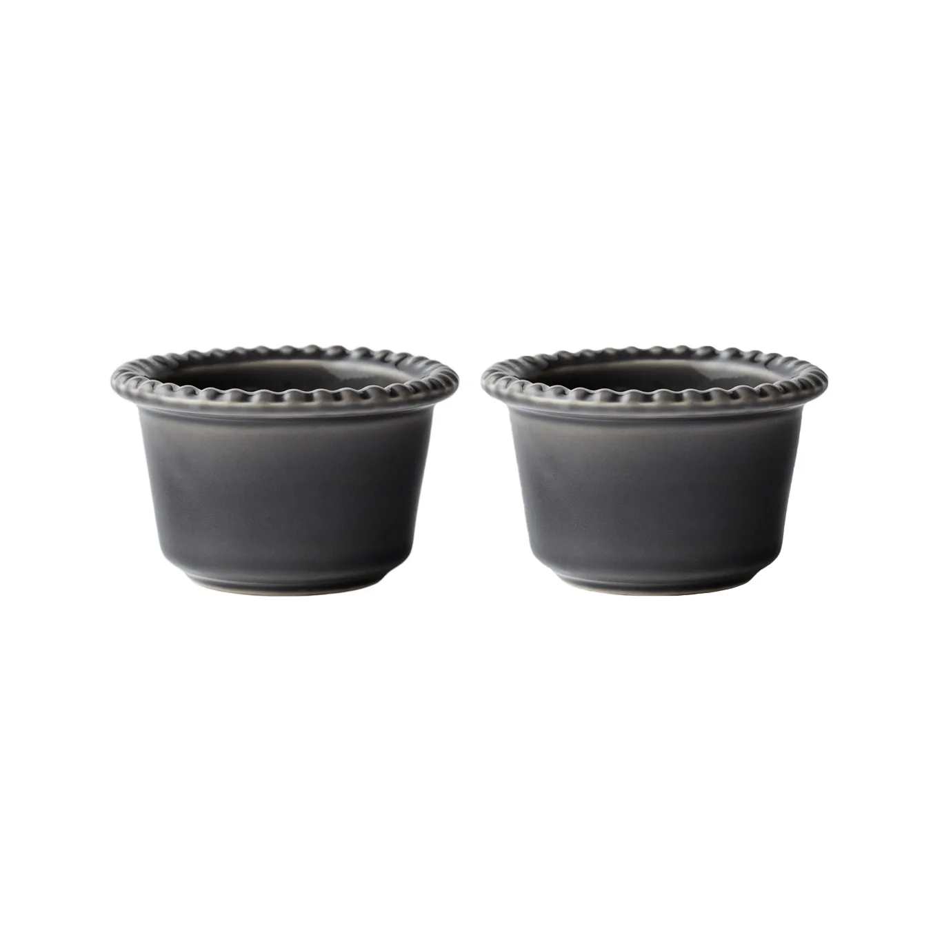 Daria kleine kom Ø12 cm 2-pack, Clean grey PotteryJo