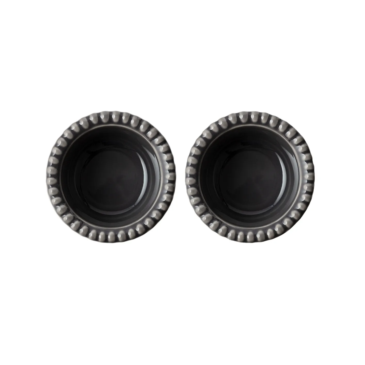 Daria kleine kom Ø12 cm 2-pack, Clean grey PotteryJo