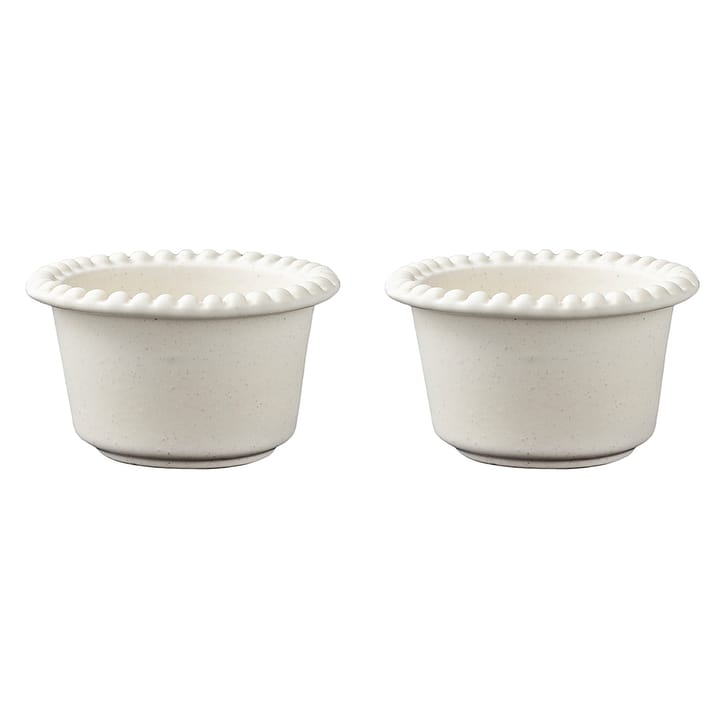 Daria kleine kom Ø12 cm 2-pack - Cotton white - PotteryJo