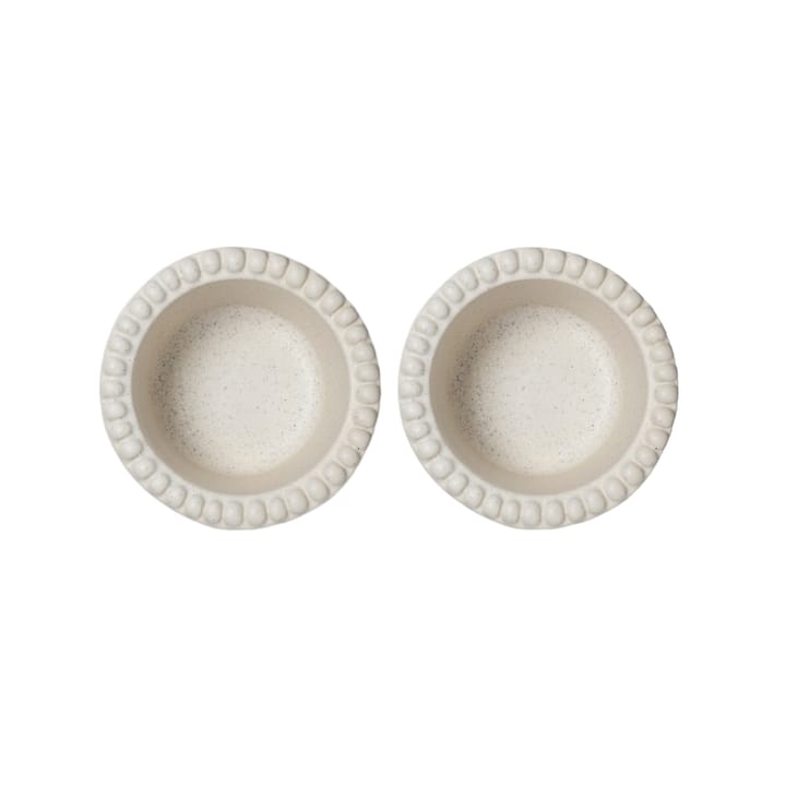 Daria kleine kom Ø12 cm 2-pack, Cotton white PotteryJo
