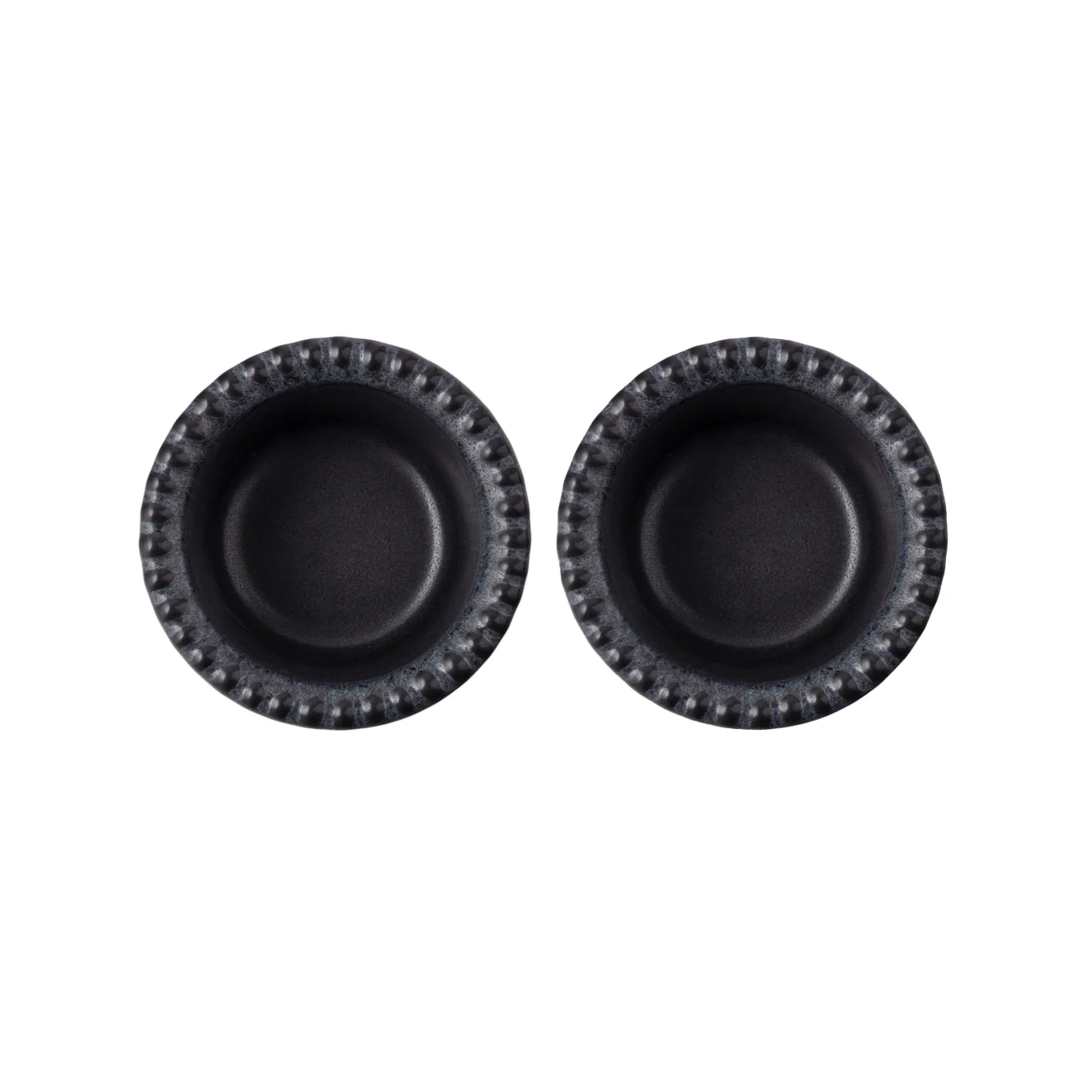 Daria kleine kom Ø12 cm 2-pack, Ink black PotteryJo
