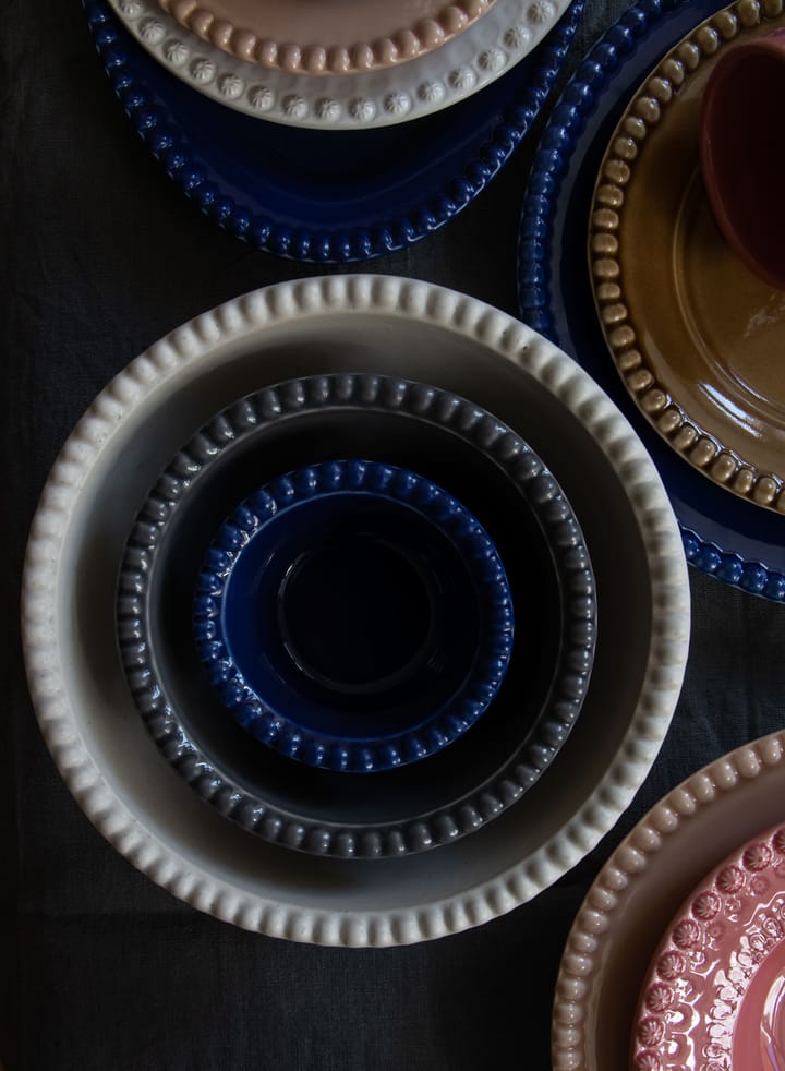 Daria kom Ø18 cm aardewerk, Clean grey PotteryJo