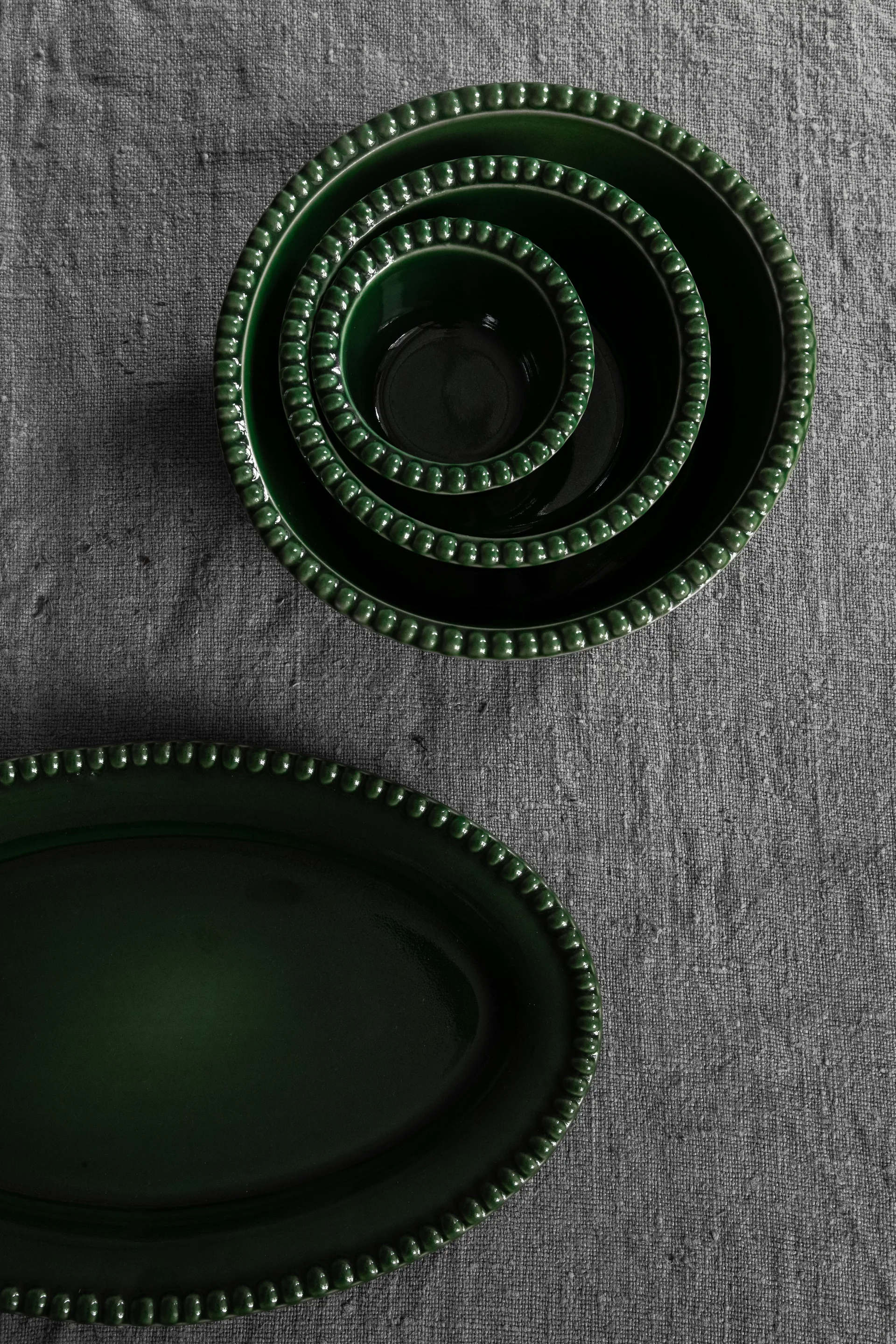 Daria kom Ø23 cm aardewerk, Moss PotteryJo