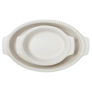 Daria ovenschaal 35 cm - Cotton white - PotteryJo