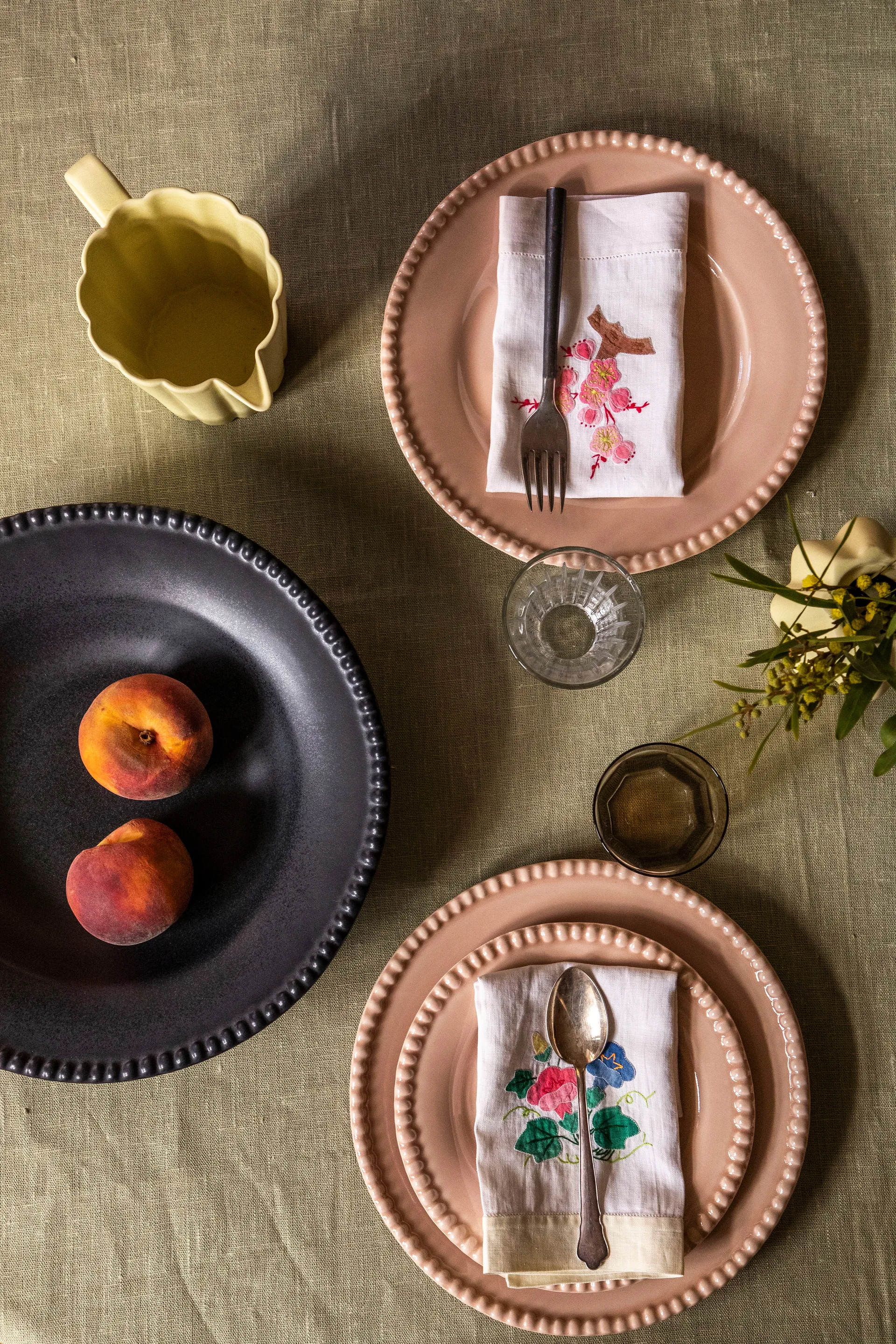 Daria pastabord Ø35 cm, Ink black PotteryJo